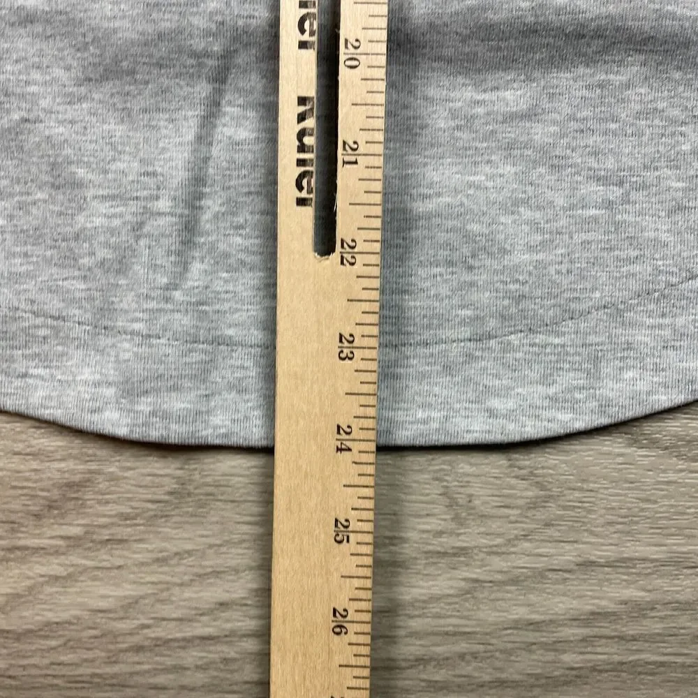 Nike Womens Sweatshirt Small Gray Hooded Full Zip Sports